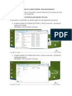 Informe de Pruebas de Conectividad Tasa