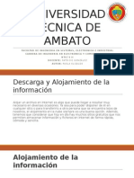 Tarea Descarga y Alojamiento de La Información