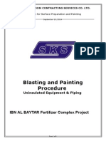 Blasting and Painting Procedure