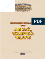 WFRP Abilità Talenti Tratti