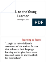 TEFL To The Young Learner