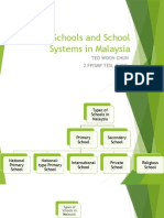 Types of Schools and School Systems in Malaysia