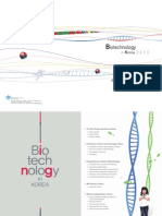 Biotechnology in Korea 2013