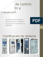 Tableros de Control, Protección y Medición