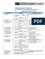 COMISIONES DE Olimpiadas Deportivas 2015