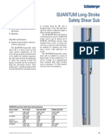 p45 Quantum Long Stroke Safety Shear Sub