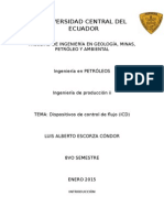 Dispositivo de Contro de Flujo