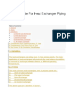 Heat Exchanger Piping Design