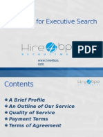 Hire4BPO - Proposal For Executive Search