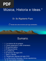 Musica Historia e Ideas