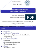 LMI-Linear Matrix Inequality