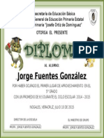 Diploma Clausura