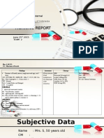 Morning Report: Department of Internal Medicine