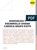 Resumen Ejecutivo Plan de Innovacion Carnica Grupo Exito