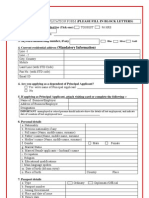 Dubai Visa Application Form (Please Fill in