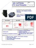 4-Les Capteurs Photoelectrique