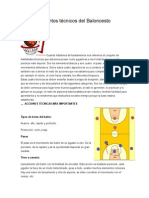 Los Fundamentos Técnicos Del Baloncesto