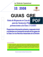 NEO-63 Guías GRE - Guías de Respuesta en Caso de Emergencia para Las Sustancias Peligrosas Perten