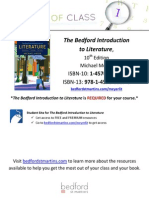 BookOrientation Flyer TheBedfordIntroductiontoLiterature10e PDF