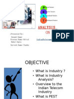 Pest Analysis - Indian Telecom Industry