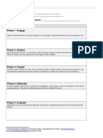 Phase 1: Engage: 5-E Lesson Plan Model