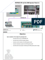 10 - Introduction To PROFIBUS DP and The HMI Operator Panel