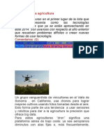 Drones para La Agricultura