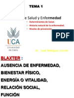 Tema 1. - Salud y Enfermedad PDF