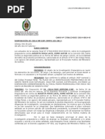 Prorroga DE INVESTIGACIÓN PREPARATORIA