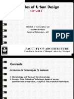 Survey and Analysis Techniques in Urban Design