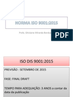 Abnt Iso9001 2015 Mudancas