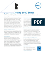 Dell PowerConnect 5500 Series - Spec Sheet