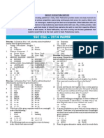 SSC CGL Paper F