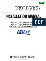 Furuno Radar1724C 1734C GD1720C Installation Manual