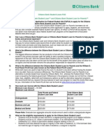 Citizens Bank Student Loans FAQ Student Lending, The Citizens Bank Student Loan ™ and Citizens Bank Student Loan For Parents™