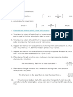 Arthematic Formulas