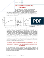 Cambios Volumetricos Del Concreto