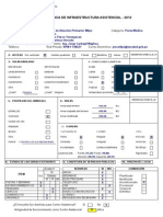 Ficha Técnica de Infraestructura Asistencial 2012 - CAP I Milpo