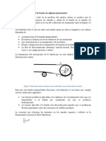 Calculo de Tensiones de La Banda en Régimen Permanente