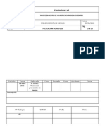 Procedimiento Investigación de Accidentes