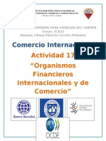 Organismos Financieros Internacionales y de Comercio