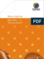 Wipro Lighting Showroom Manual