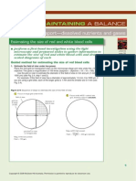 Estimating Size of Red and White Blood Cells