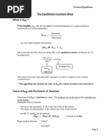 Equilibrium Calculations HSC