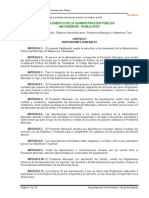 Reglamento de La Administracion Publica de Matamoros