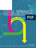 Cool Springs Traffic Study Report