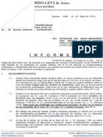 Informe Sobre Derechos de Medianería LMC1116