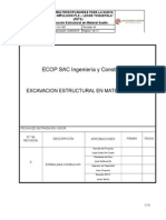 PETS PCC-OC-001 - Excavacion Estructural en Mat. Suelto