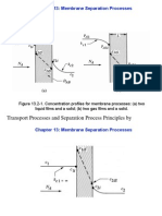 Chapter 13: Membrane Separation Processes