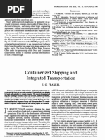 Containerized Shipping and